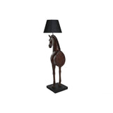 Floor Lamp Home ESPRIT Black Dark brown Resin 50 W 220 V 47 x 40 x 153 cm-5