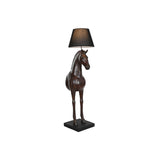 Floor Lamp Home ESPRIT Black Dark brown Resin 50 W 220 V 47 x 40 x 153 cm-1