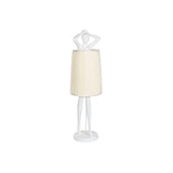 Floor Lamp Home ESPRIT White Resin 50 W 220 V 46 x 41 x 137,5 cm-2