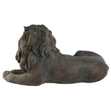 Decorative Figure Home ESPRIT Grey Lion 80 x 36 x 39 cm-1