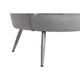 Sofa Home ESPRIT Grey Silver Metal 130 x 77 x 83 cm-3