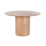 Dining Table Home ESPRIT Natural MDF Wood 120 x 120 x 77 cm-0