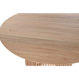 Dining Table Home ESPRIT Natural Mindi wood 150 x 150 x 75 cm-4