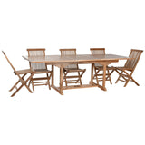 Table set with chairs Home ESPRIT 180 x 100 x 75 cm-5