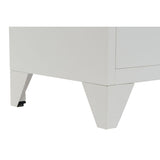 TV furniture Home ESPRIT White Metal 120 x 40 x 58 cm-2