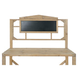 Shelves Home ESPRIT Black Board Fir wood 98 x 68 x 192 cm-5