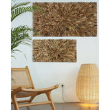 Wall Decoration Home ESPRIT Natural Mediterranean 120 x 10 x 60 cm-1