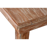 Table Set with 3 Armchairs Home ESPRIT Beige Natural Teak 133 x 60 x 70 cm-6