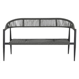 Garden sofa Home ESPRIT Aluminium 131 x 55 x 76 cm-1