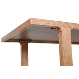 Dining Table Home ESPRIT Natural Oak 210,5 x 101 x 77 cm-2
