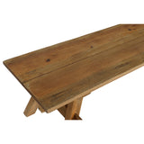 Bench Home ESPRIT Brown Pine 180 x 35 x 47 cm-5