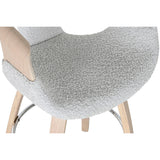 Stool Home ESPRIT Grey Wood 55,5 x 52,5 x 92,5 cm-2