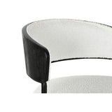 Stool Home ESPRIT White Metal 48,5 x 48 x 83,5 cm-4