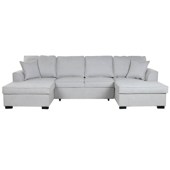 Sofabed Home ESPRIT Grey Modern 298 x 154 x 92 cm-0