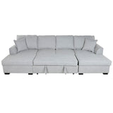 Sofabed Home ESPRIT Grey Modern 298 x 154 x 92 cm-2