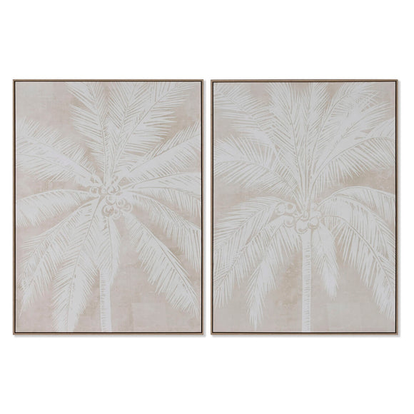 Painting Home ESPRIT Palms Colonial 90 x 4 x 120 cm (2 Units)-0