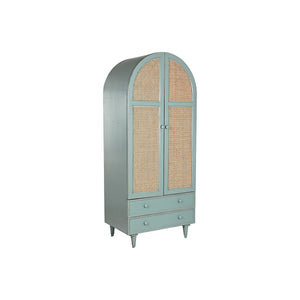 Cupboard Home ESPRIT Green Natural 85 x 56 x 200 cm-0