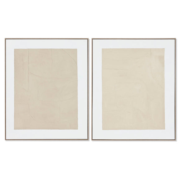 Painting Home ESPRIT Abstract Urban 82,3 x 4,5 x 102,3 cm (2 Units)-0