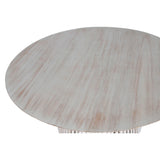 Dining Table Home ESPRIT White Mindi wood 150 x 150 x 75 cm-3