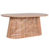 Dining Table Home ESPRIT Natural Mindi wood 180 x 100 x 75 cm-4