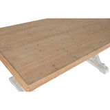 Dining Table Home ESPRIT White Natural Fir MDF Wood 180 x 90 x 76 cm-6