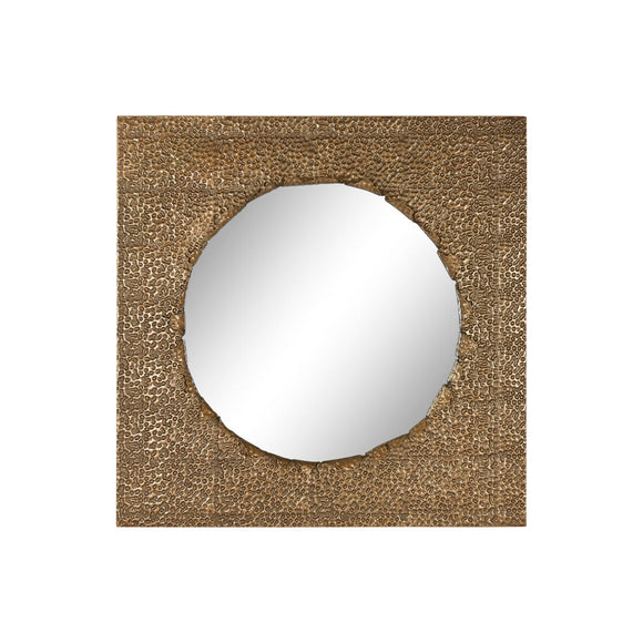 Wall mirror Home ESPRIT Golden 80 x 6 x 80 cm-0