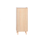 Chest of drawers Home ESPRIT Natural Rattan Paolownia wood 40 x 30 x 104 cm-5