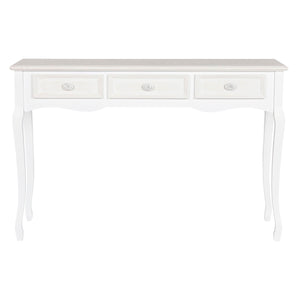 Console Home ESPRIT White Wood MDF Wood 120 x 40 x 78,5 cm-1