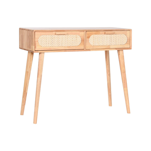 Console Home ESPRIT Metal Rubber wood 100 x 30 x 78 cm-0