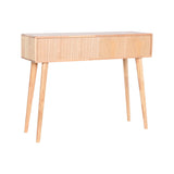 Console Home ESPRIT Metal Rubber wood 100 x 30 x 78 cm-1