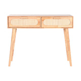 Console Home ESPRIT Metal Rubber wood 100 x 30 x 78 cm-2