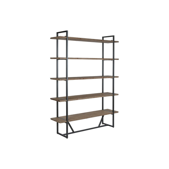 Shelves Home ESPRIT Black Metal Fir 148 x 36,5 x 200 cm-0