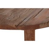Centre Table Home ESPRIT Brown Wood 90 x 90 x 35 cm-3