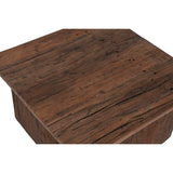 Centre Table Home ESPRIT Brown Wood 70 x 70 x 39 cm-4