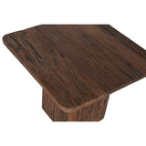 Side table Home ESPRIT Brown Recycled Wood 61 x 61 x 50 cm-4