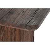 Side table Home ESPRIT Brown Recycled Wood 61 x 61 x 50 cm-3