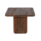 Side table Home ESPRIT Brown Recycled Wood 61 x 61 x 50 cm-1