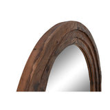 Wall mirror Home ESPRIT Brown Recycled Wood Alpino 85 x 4 x 207 cm-3