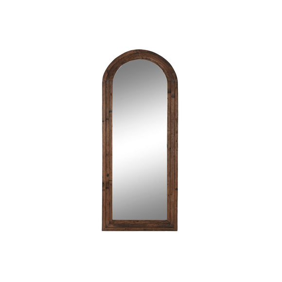 Wall mirror Home ESPRIT Brown Recycled Wood Alpino 85 x 4 x 207 cm-0