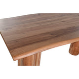 Dining Table Home ESPRIT Brown Natural Acacia 200 x 100 x 76 cm-6