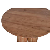 Centre Table Home ESPRIT Brown Natural Acacia 80 x 80 x 45 cm-4