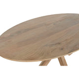 Dining Table Home ESPRIT Natural Mango wood 200 x 100 x 77 cm-5