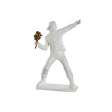 Decorative Figure Home ESPRIT White Golden 41 x 24 x 66 cm-0
