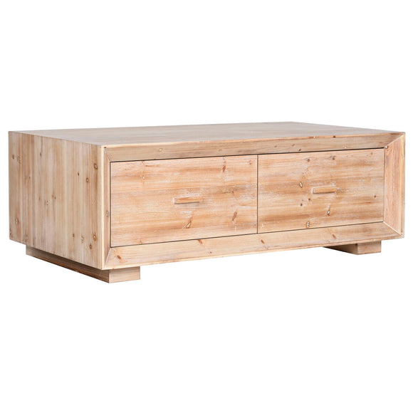 Centre Table Home ESPRIT Natural Fir wood MDF Wood 130 x 70 x 46 cm-0