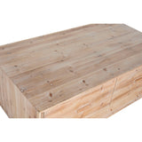 Centre Table Home ESPRIT Natural Fir wood MDF Wood 130 x 70 x 46 cm-4