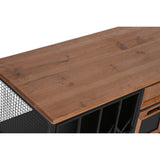 Chest of drawers Home ESPRIT Metal Fir Loft 122 x 37 x 58,5 cm-4