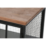 Chest of drawers Home ESPRIT Metal Fir Loft 122 x 37 x 58,5 cm-3