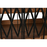 Shelves Home ESPRIT Brown Black Metal Fir 107 x 34 x 148 cm-2