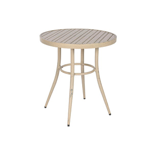 Side table Home ESPRIT White Aluminium 70 x 70 x 75 cm-0