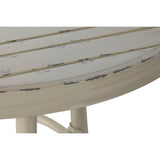 Side table Home ESPRIT White Aluminium 70 x 70 x 75 cm-4